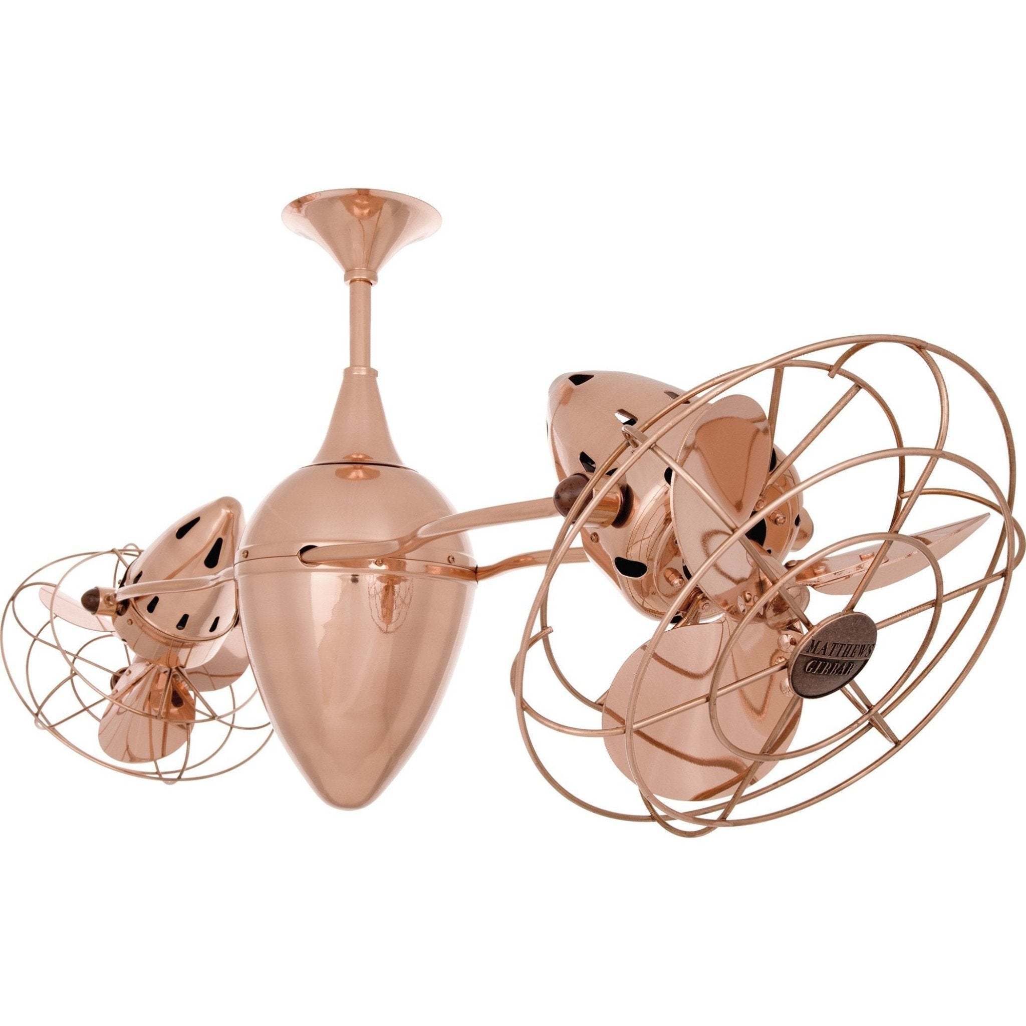 Ar Ruthiane Dual Rotational Ceiling Fan - Metal Blades - Image 5