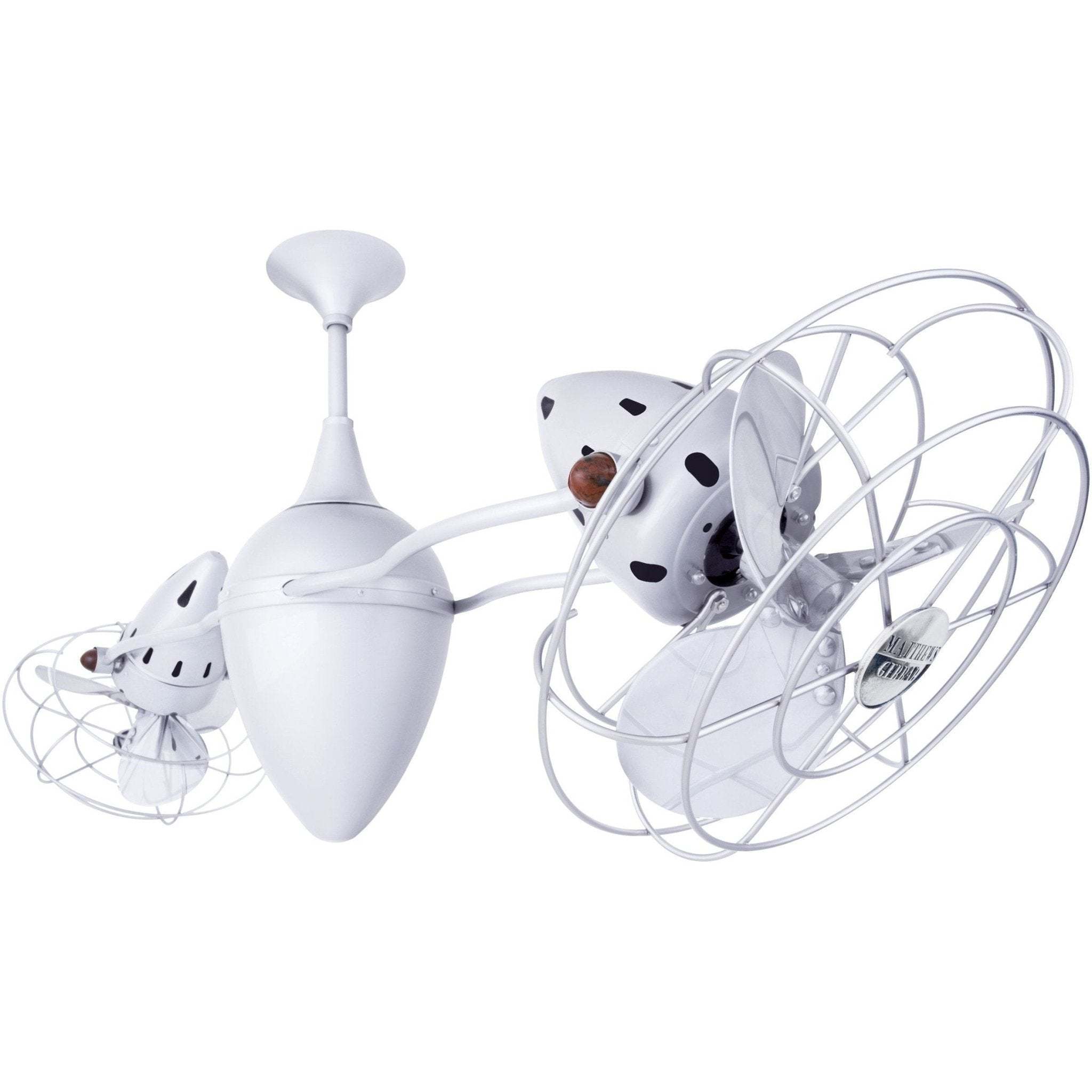 Ar Ruthiane Dual Rotational Ceiling Fan - Metal Blades - Image 8