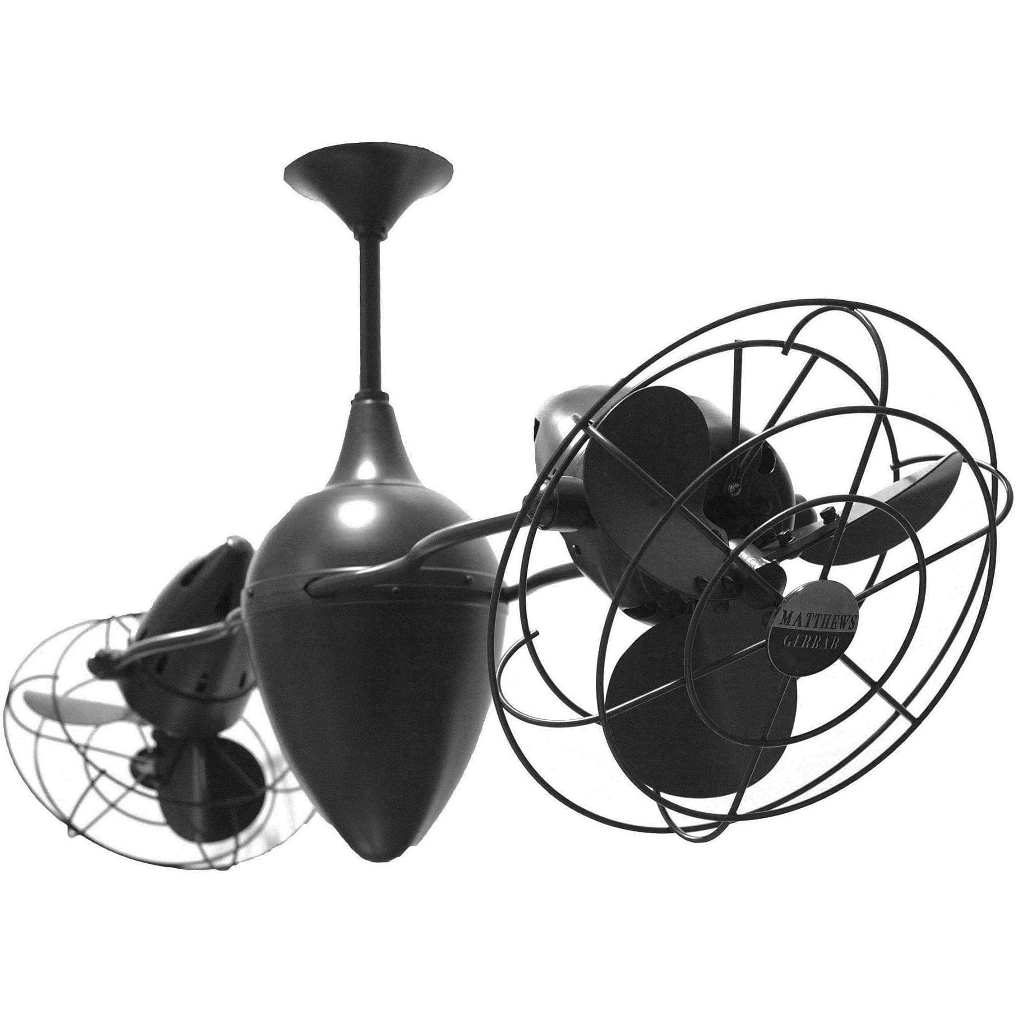 Ar Ruthiane Dual Rotational Ceiling Fan - Metal Blades - Image 1