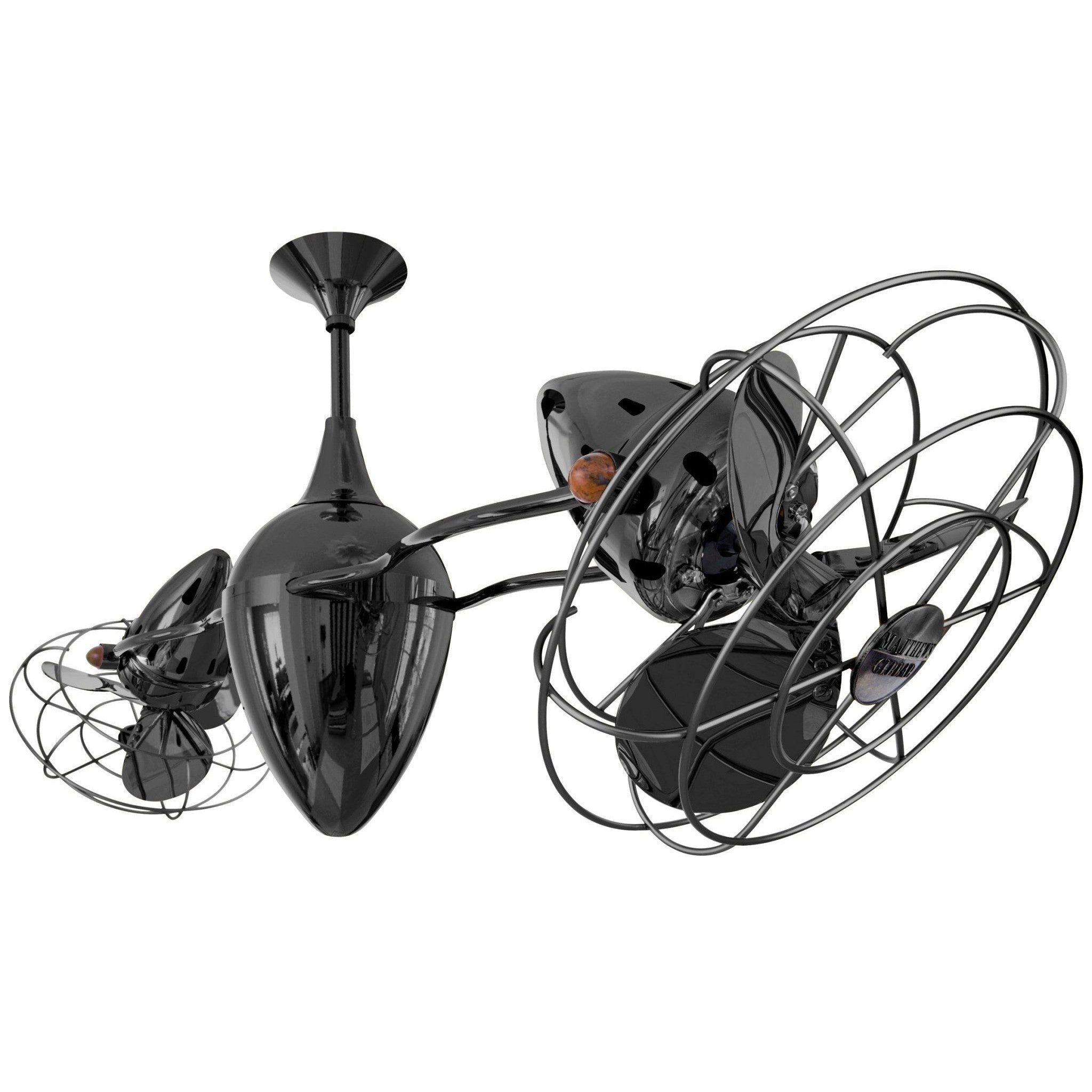 Ar Ruthiane Dual Rotational Ceiling Fan - Metal Blades - Image 30