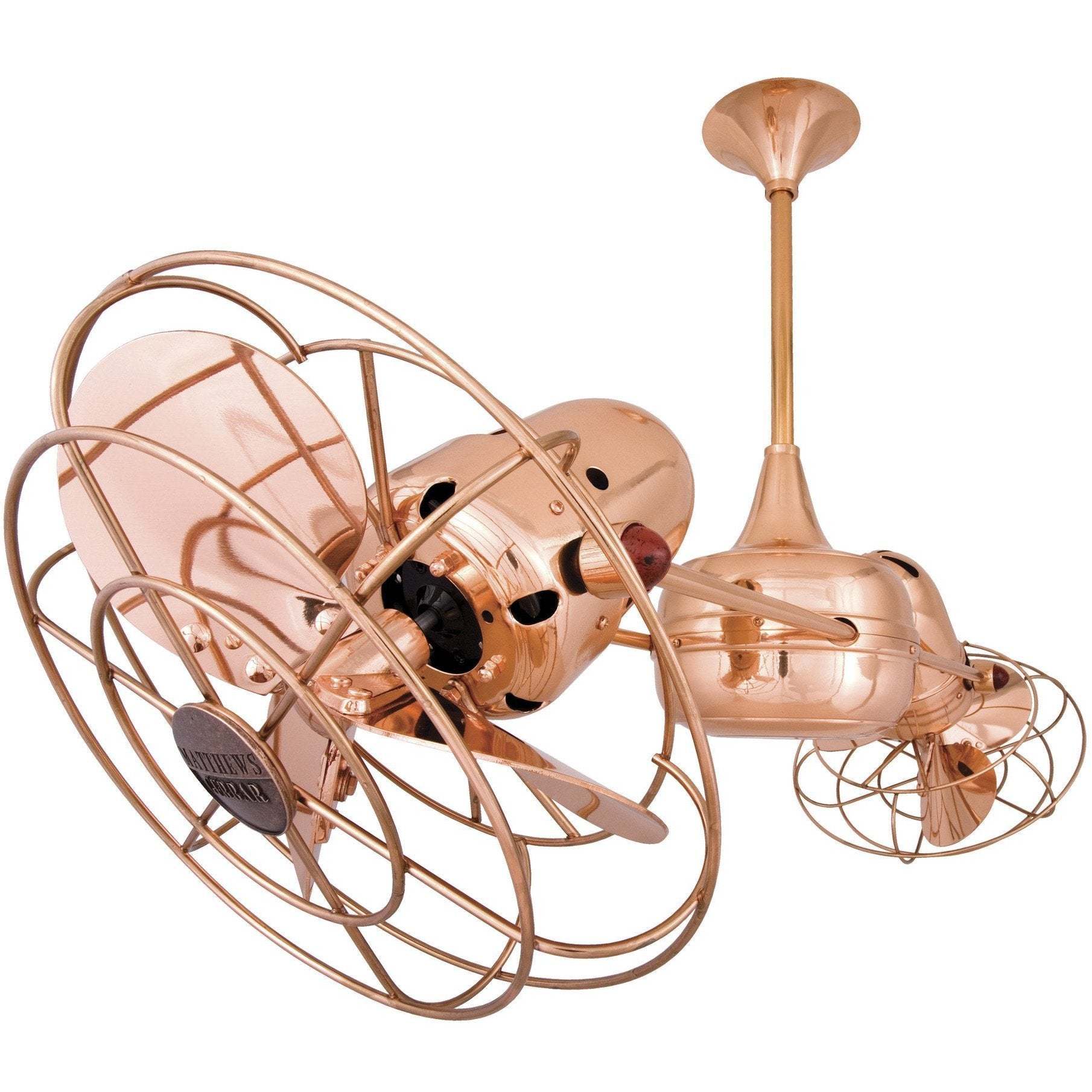 Duplo Dinamico Dual Ceiling Fan - Metal Blades - Image 6