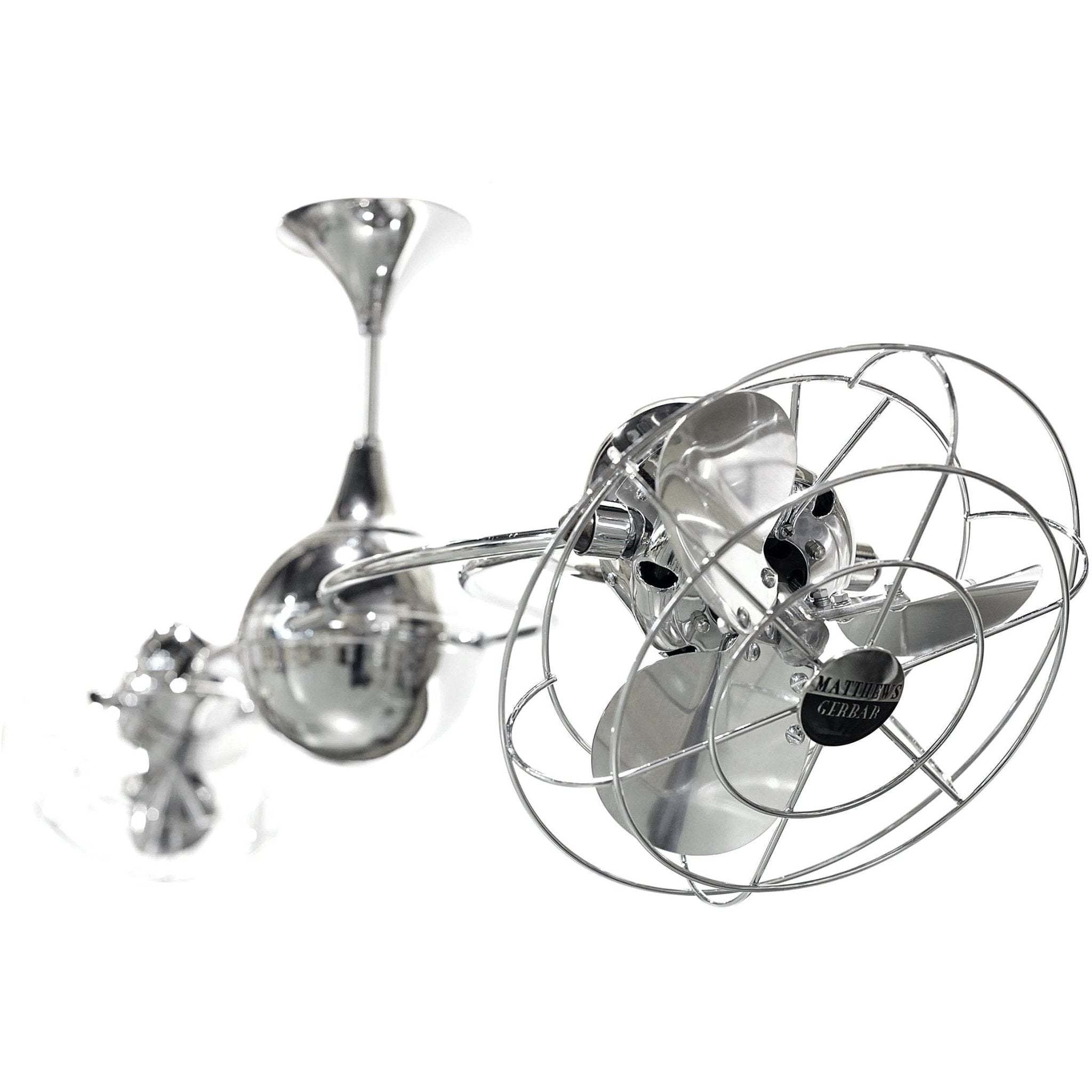 Italo Ventania Rotational Dual Ceiling Fan - Metal Blades - Image 4