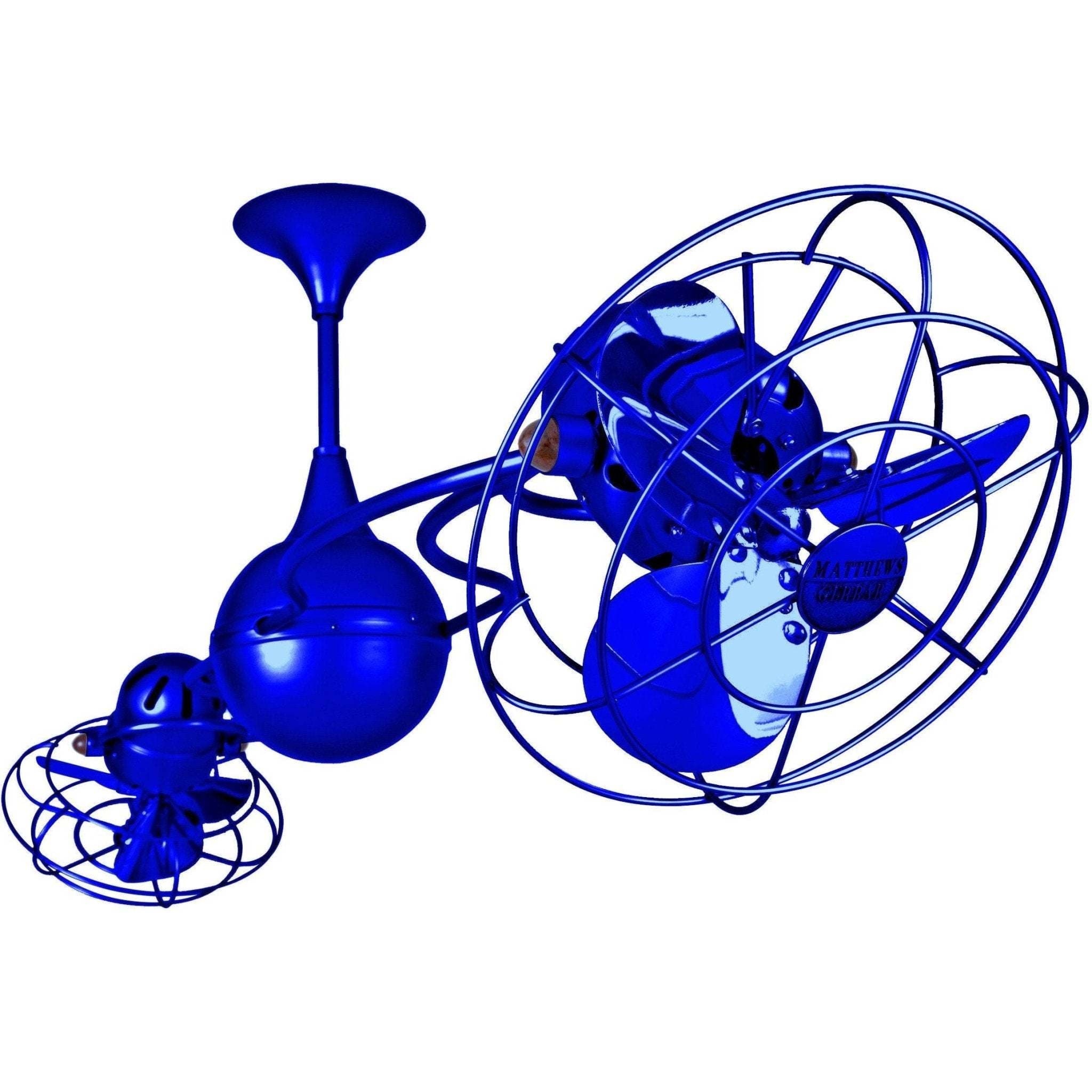 Italo Ventania Rotational Dual Ceiling Fan - Metal Blades - Image 5