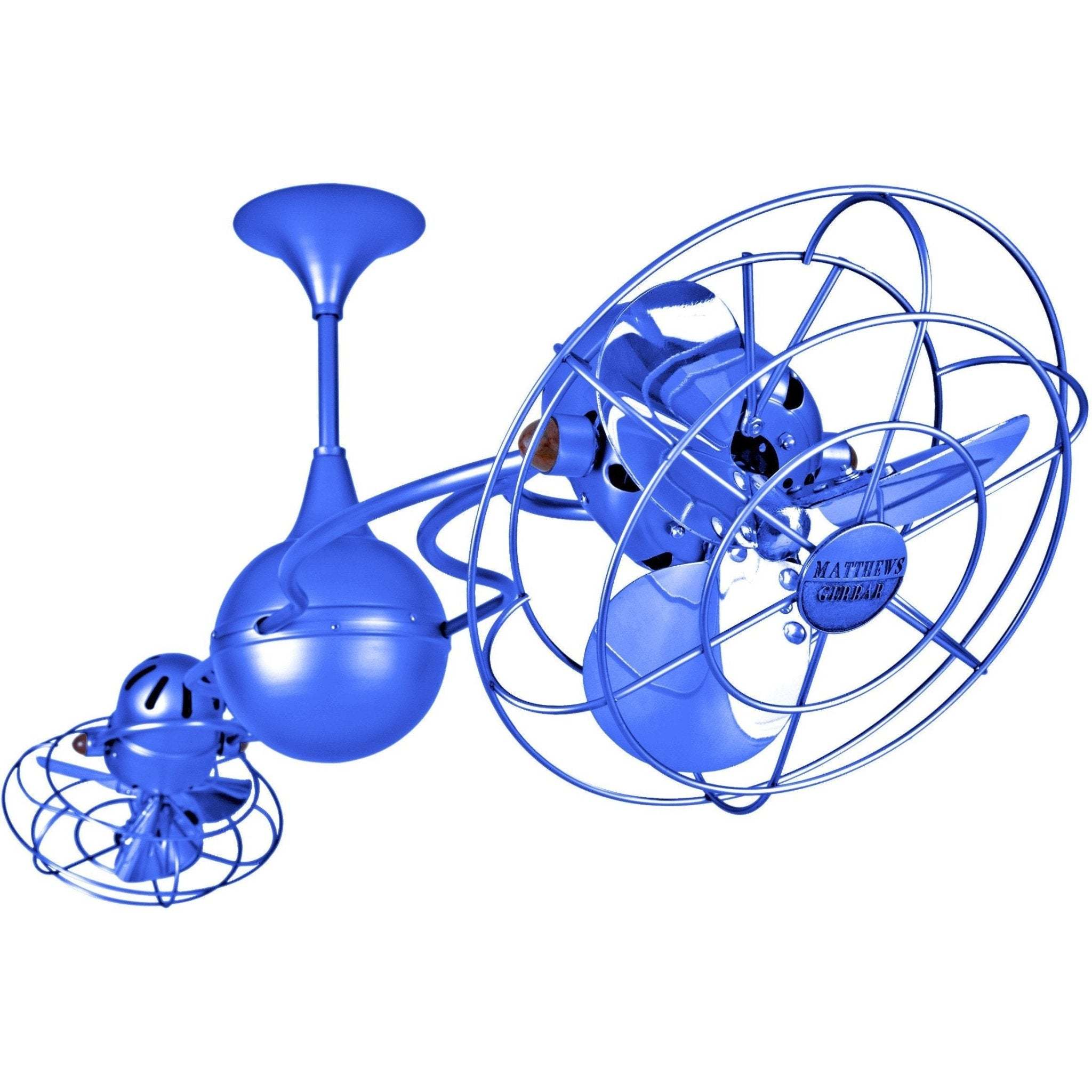 Italo Ventania Rotational Dual Ceiling Fan - Metal Blades - Image 8