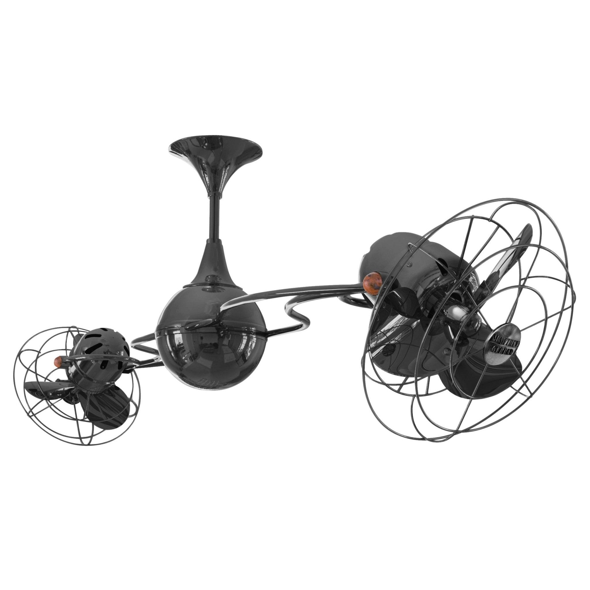 Italo Ventania Rotational Dual Ceiling Fan - Metal Blades - Image 19