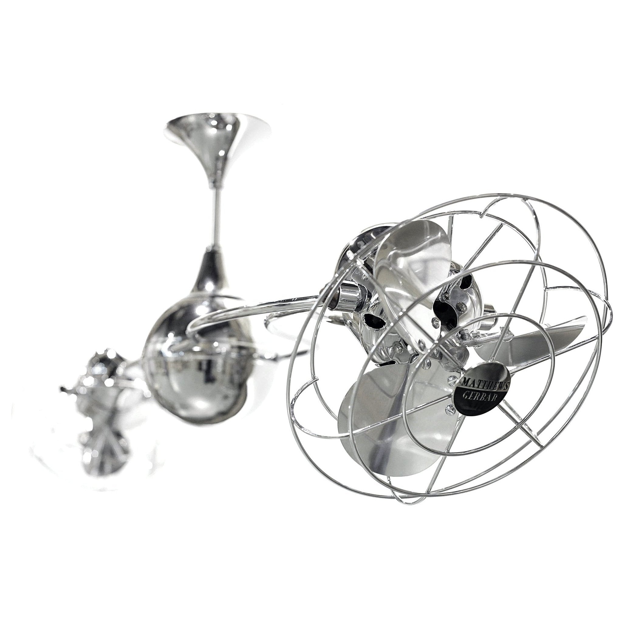 Italo Ventania Rotational Dual Ceiling Fan - Metal Blades - Image 16