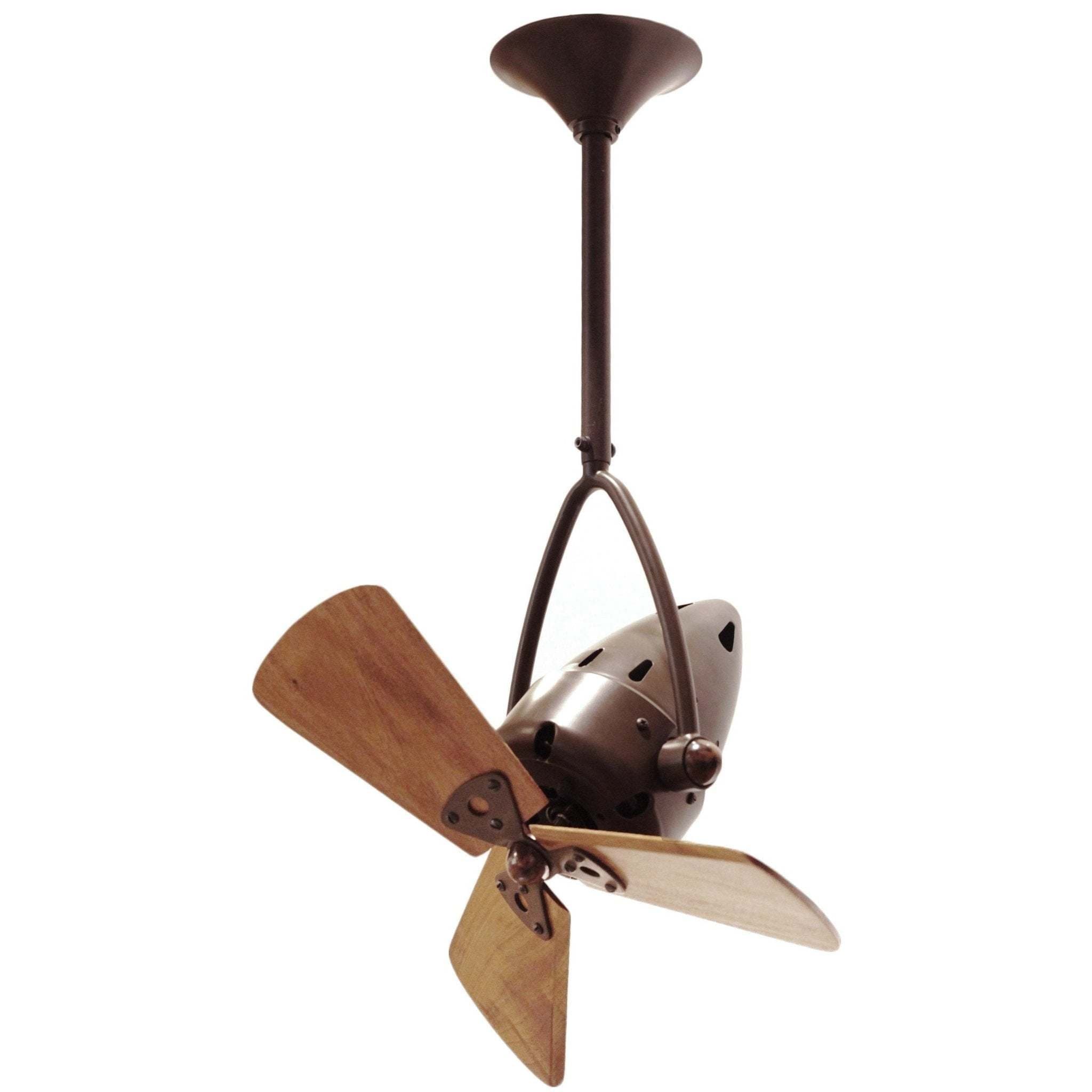 Jarold Direcional Ceiling Fan - Wood Blades - Image 2