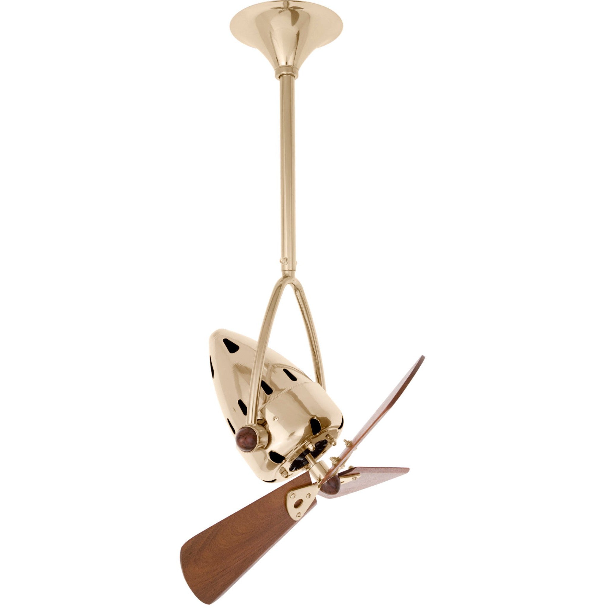 Jarold Direcional Ceiling Fan - Wood Blades - Image 10