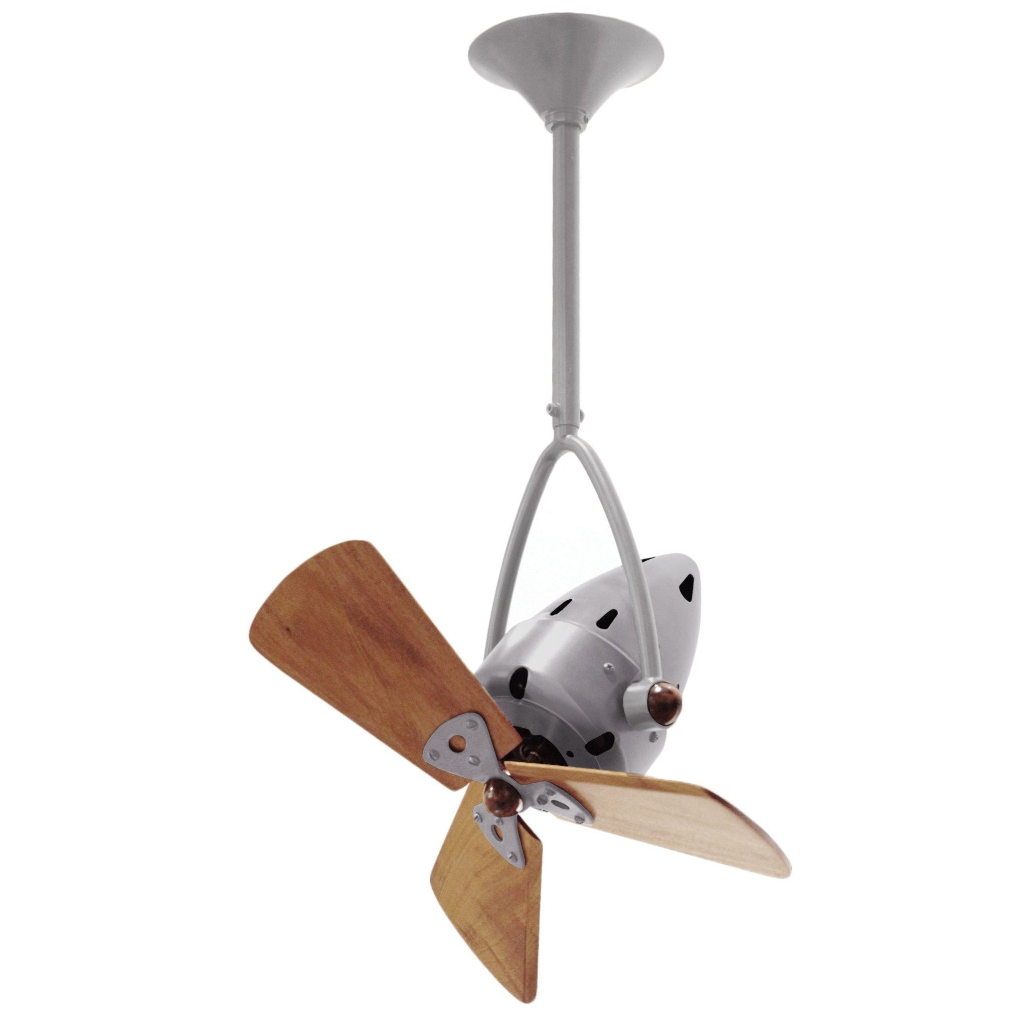 Jarold Direcional Ceiling Fan - Wood Blades - Image 7