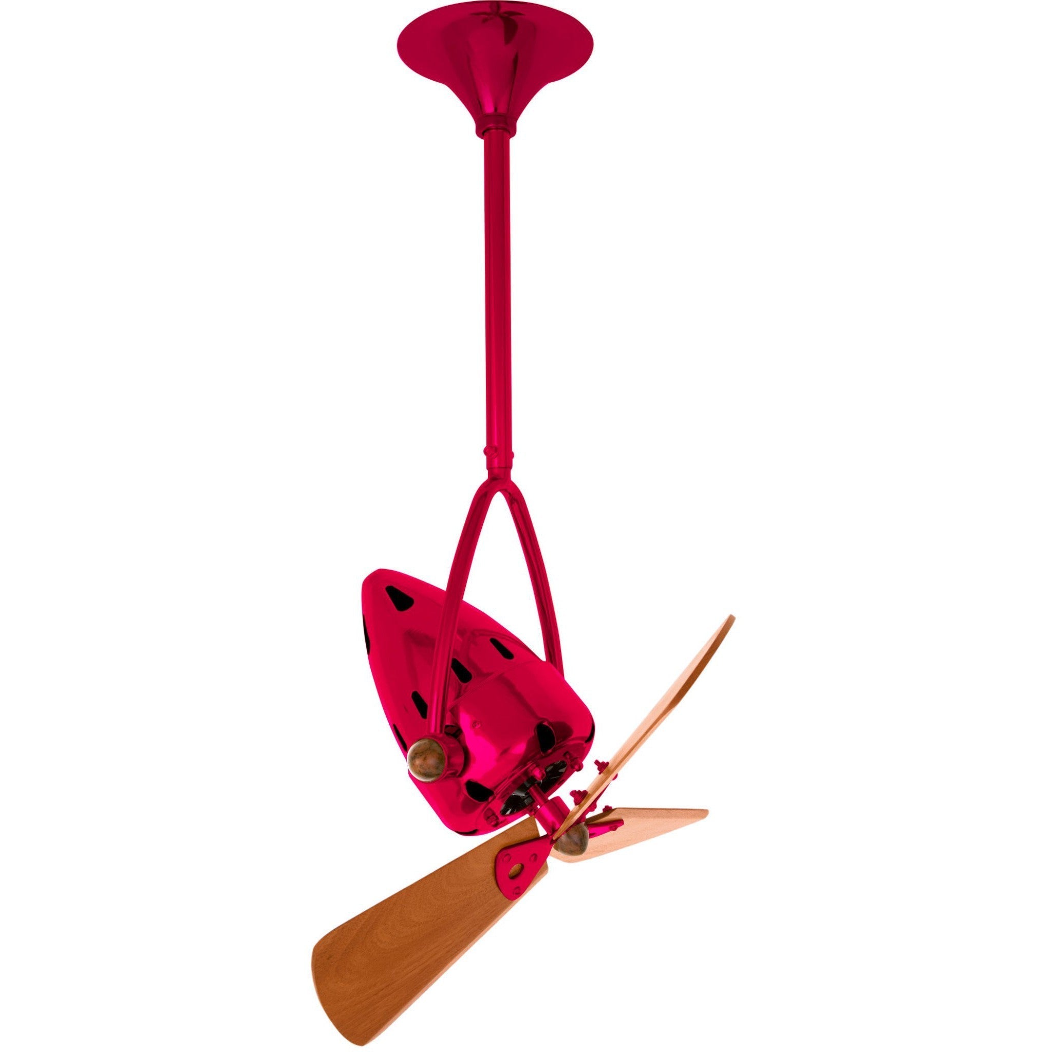 Jarold Direcional Ceiling Fan - Wood Blades - Image 13