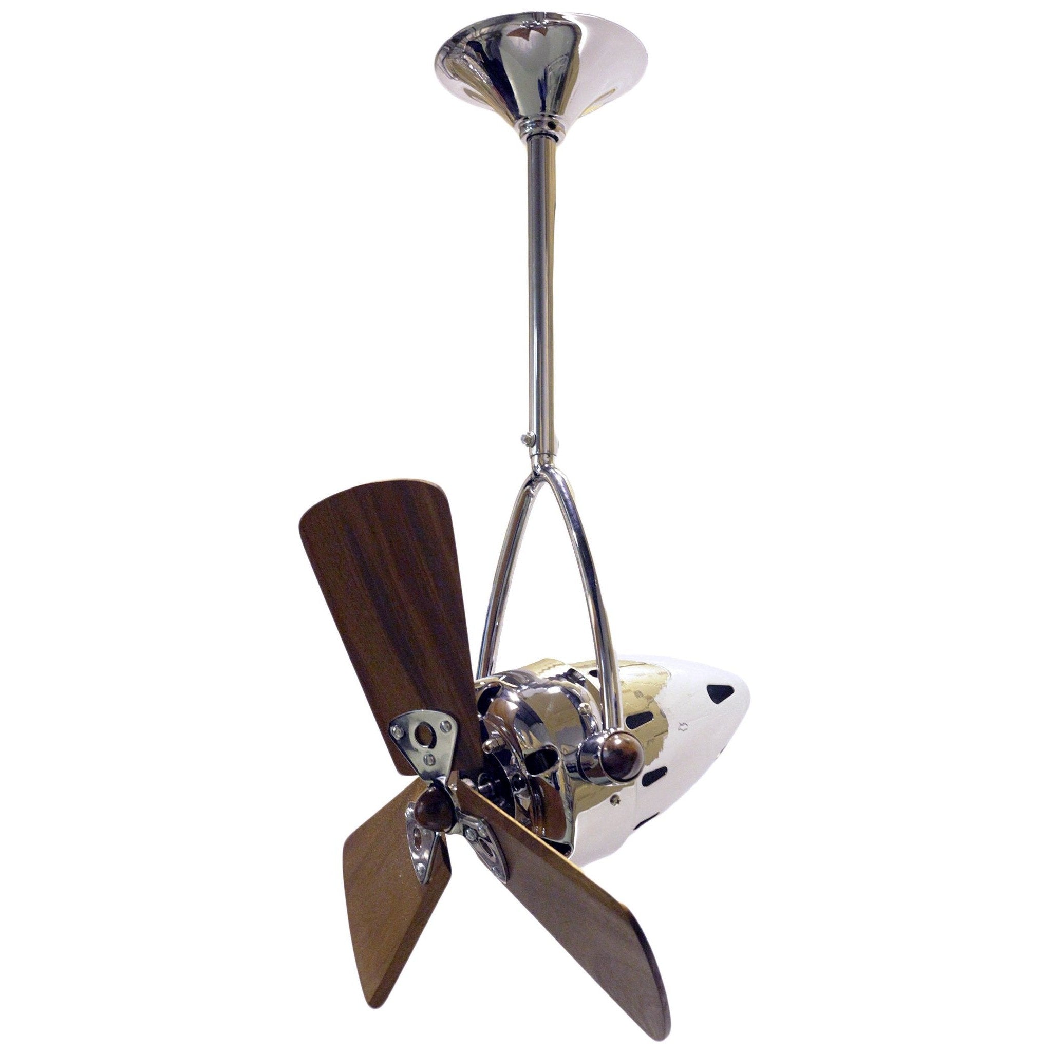 Jarold Direcional Ceiling Fan - Wood Blades - Image 9