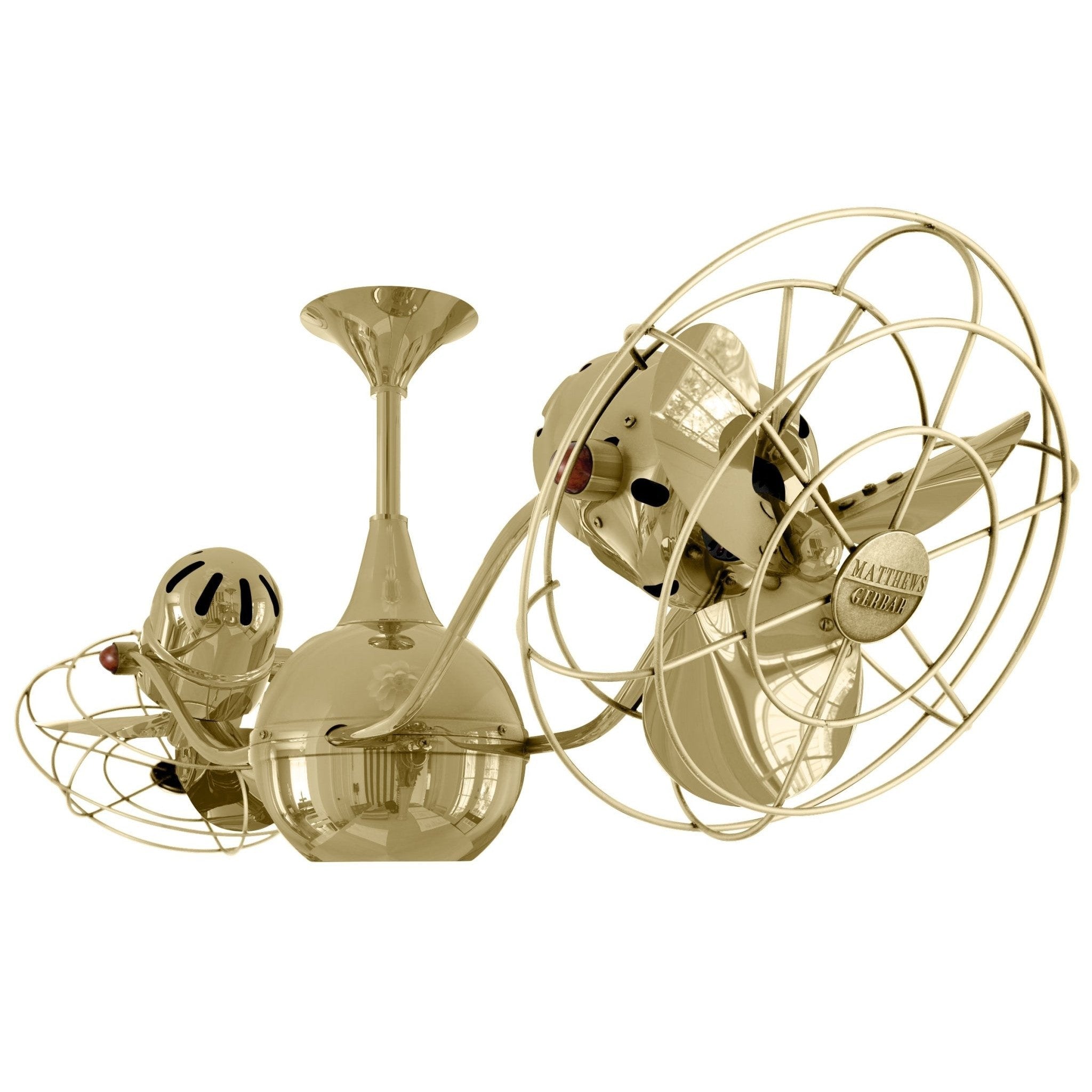 Vent Bettina Dual Ceiling Fan - Metal Blades - Image 17