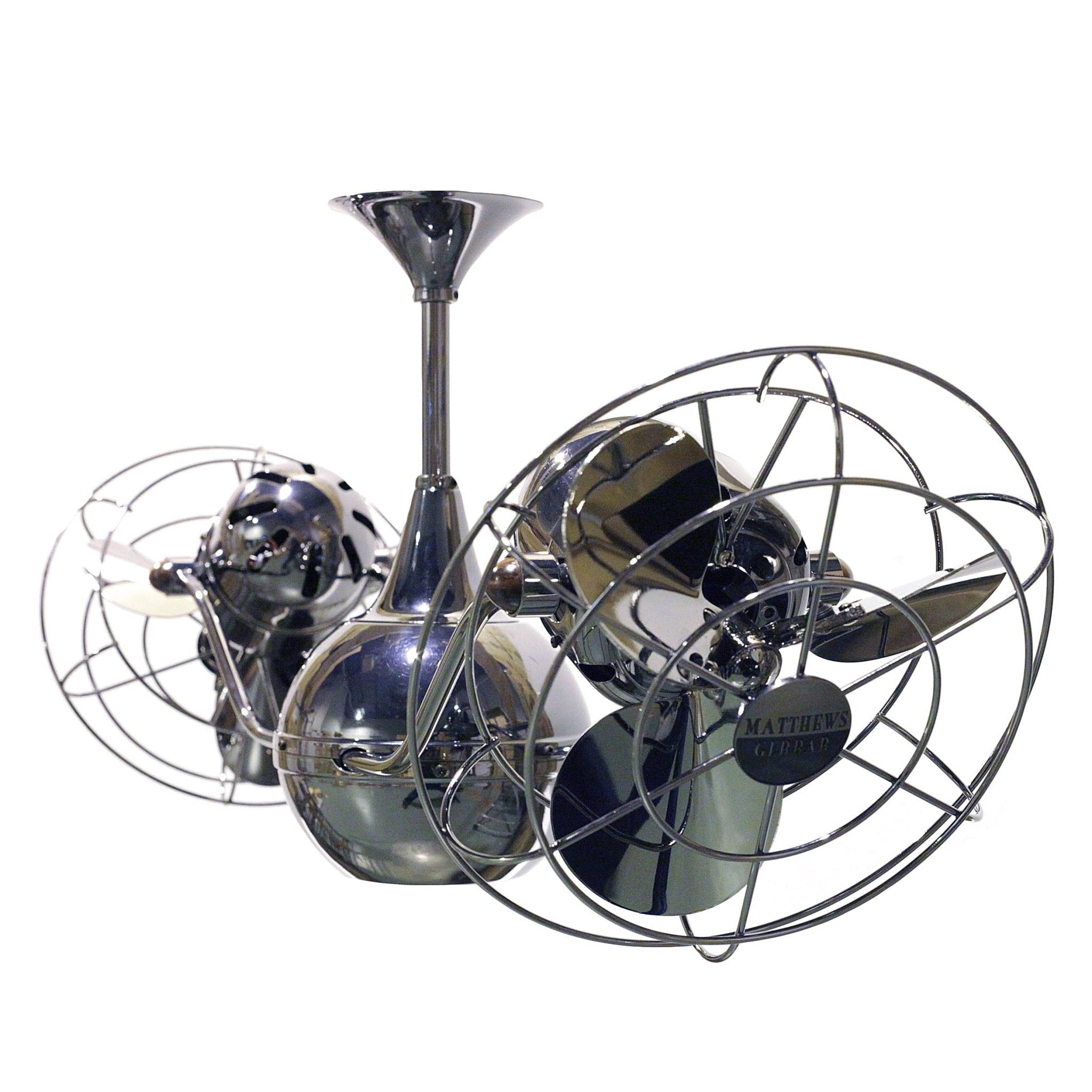 Vent Bettina Dual Ceiling Fan - Metal Blades - Image 19