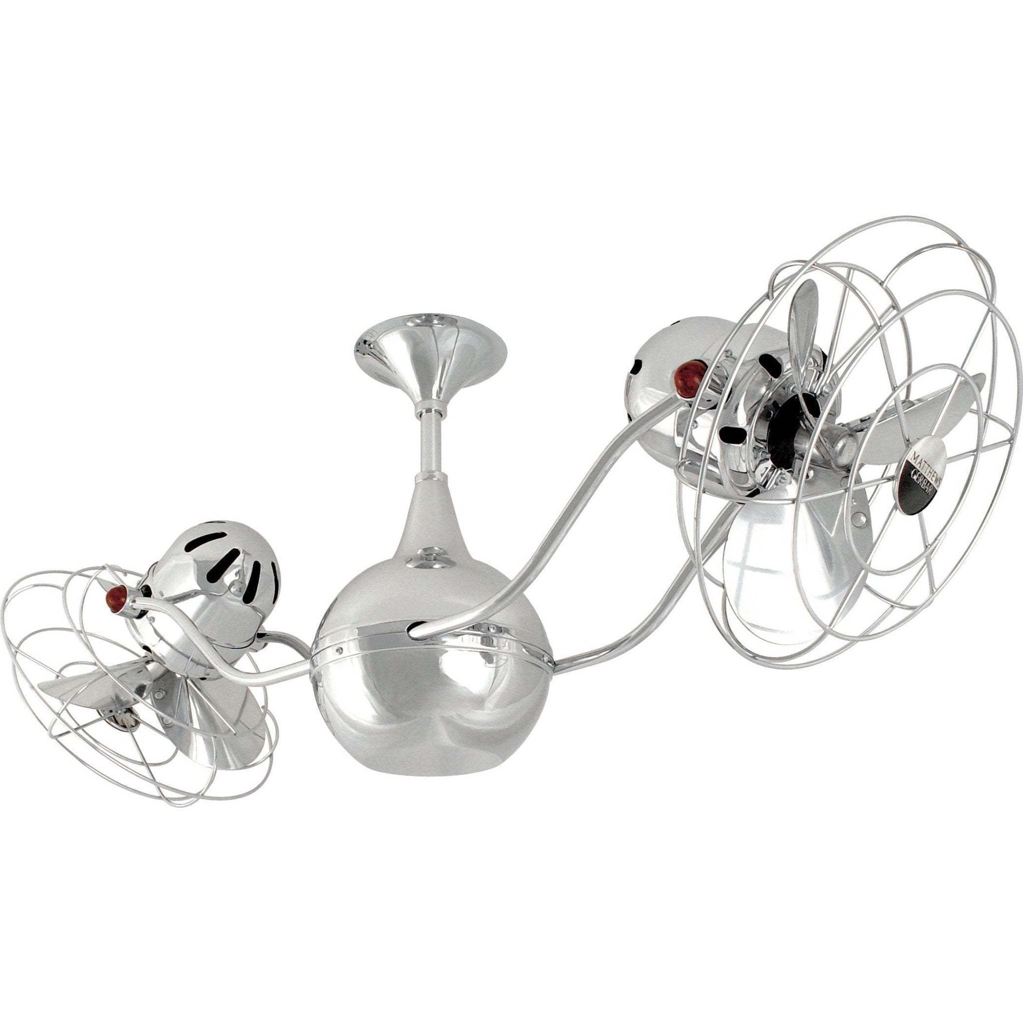 Vent Bettina Dual Ceiling Fan - Metal Blades - Image 6