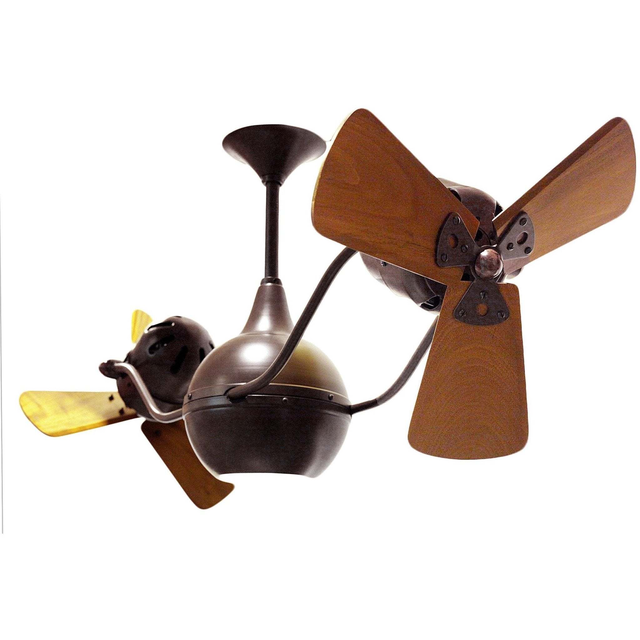 Vent Bettina Dual Ceiling Fan - Wood Blades - Image 4