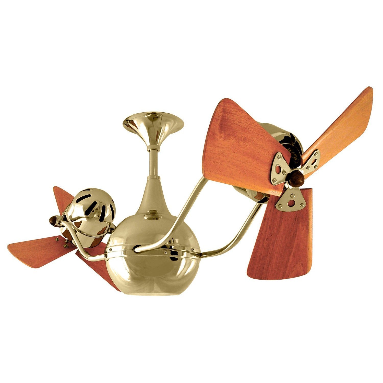 Vent Bettina Dual Ceiling Fan - Wood Blades - Image 12