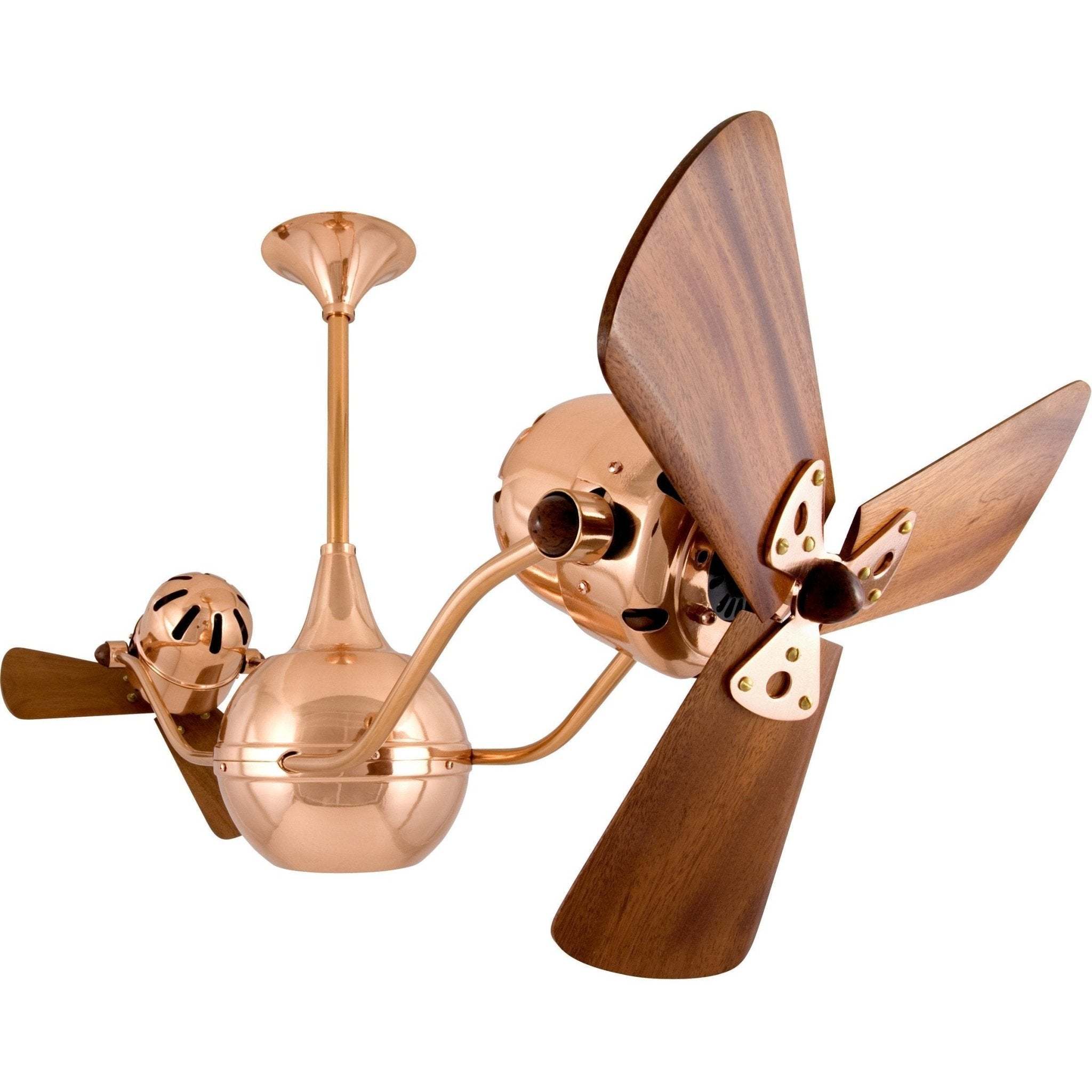Vent Bettina Dual Ceiling Fan - Wood Blades - Image 5
