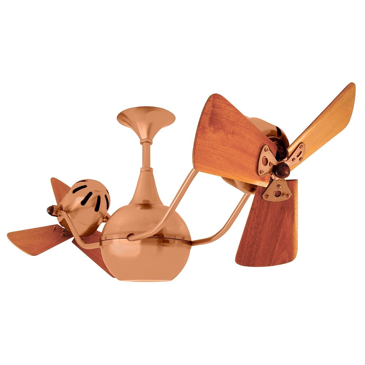 Vent Bettina Dual Ceiling Fan - Wood Blades - Image 11