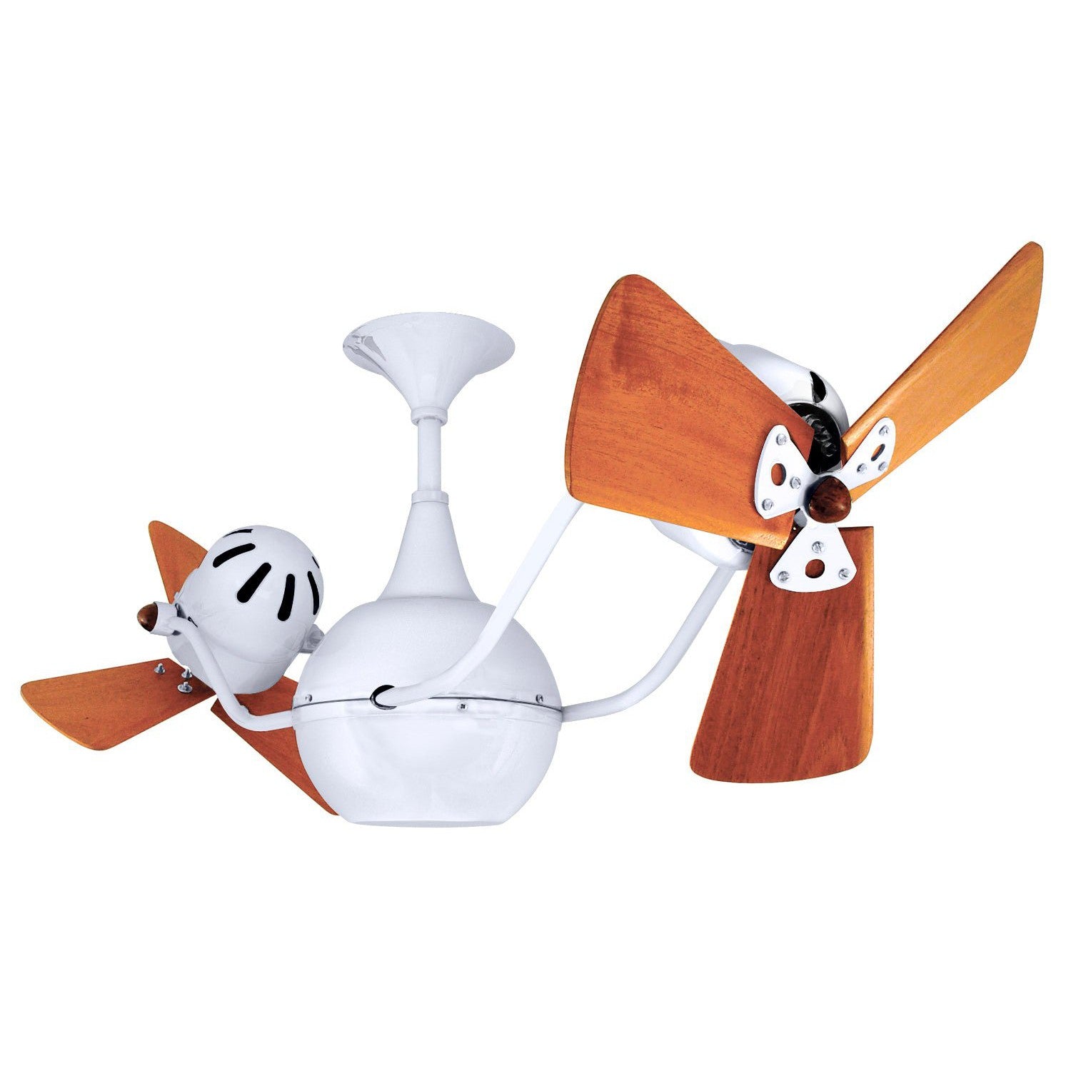 Vent Bettina Dual Ceiling Fan - Wood Blades - Image 9