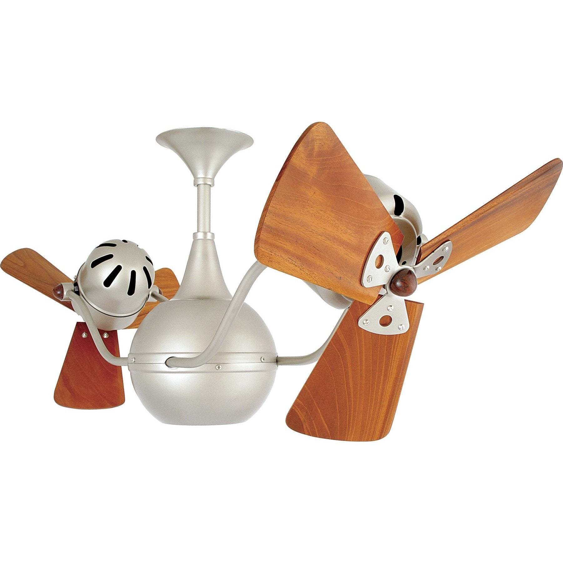 Vent Bettina Dual Ceiling Fan - Wood Blades - Image 2