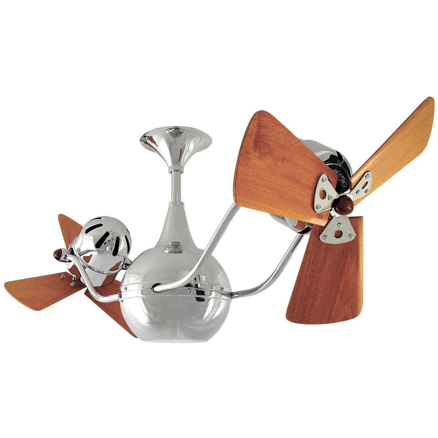Vent Bettina Dual Ceiling Fan - Wood Blades - Image 7