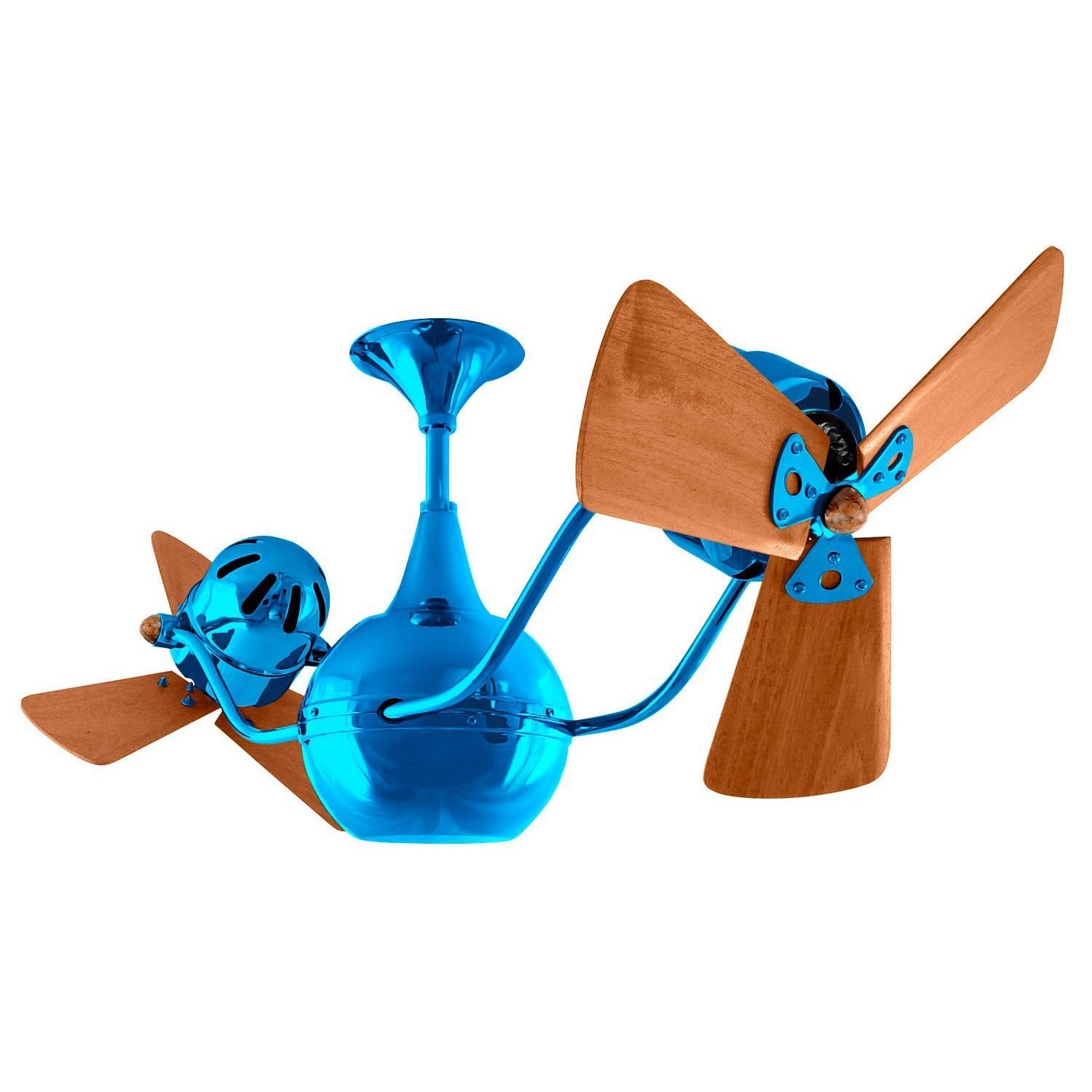 Vent Bettina Dual Ceiling Fan - Wood Blades - Image 18