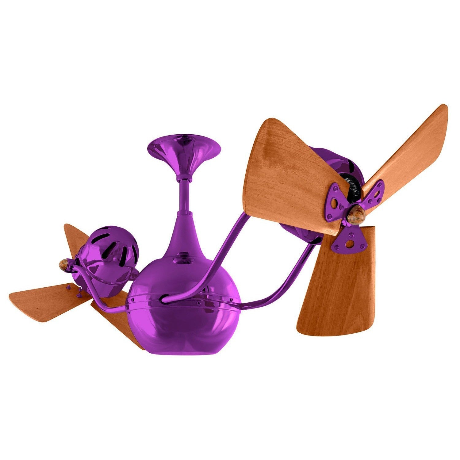 Vent Bettina Dual Ceiling Fan - Wood Blades - Image 16