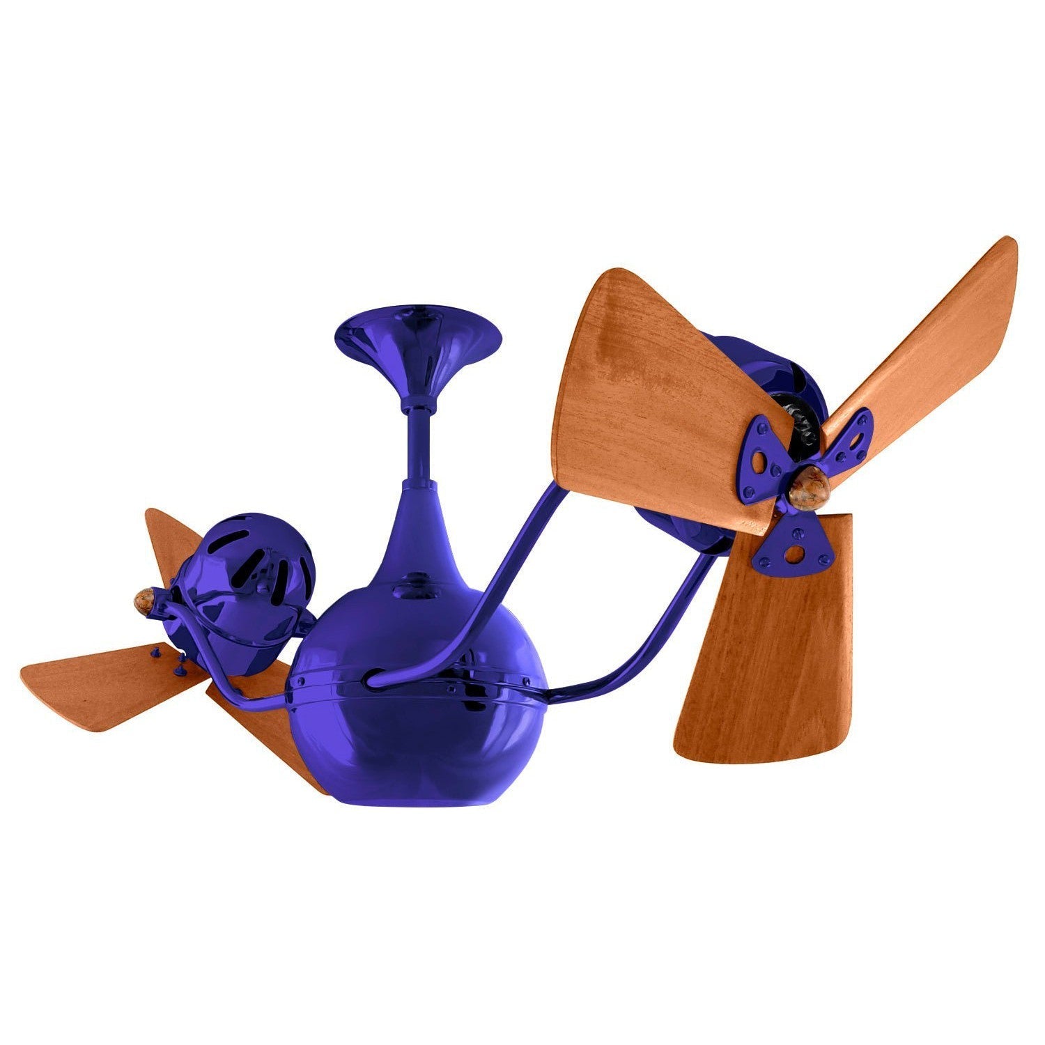 Vent Bettina Dual Ceiling Fan - Wood Blades - Image 17