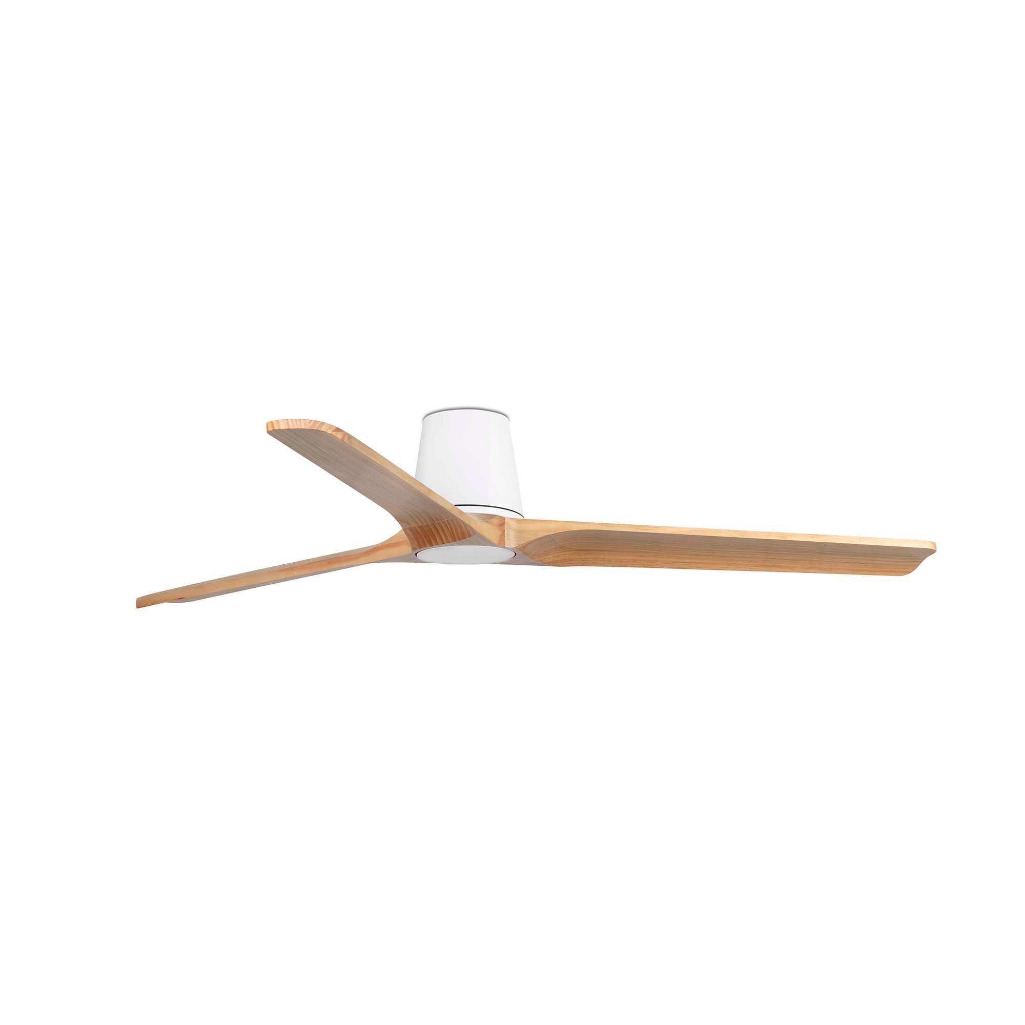 HEYWOOD TUB L Ceiling Fan - White Body with Pine Blades