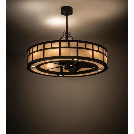 Meyda Tiffany 45"W "T" Mission Chandel-Air Ceiling Fan - 174574 - Image 1