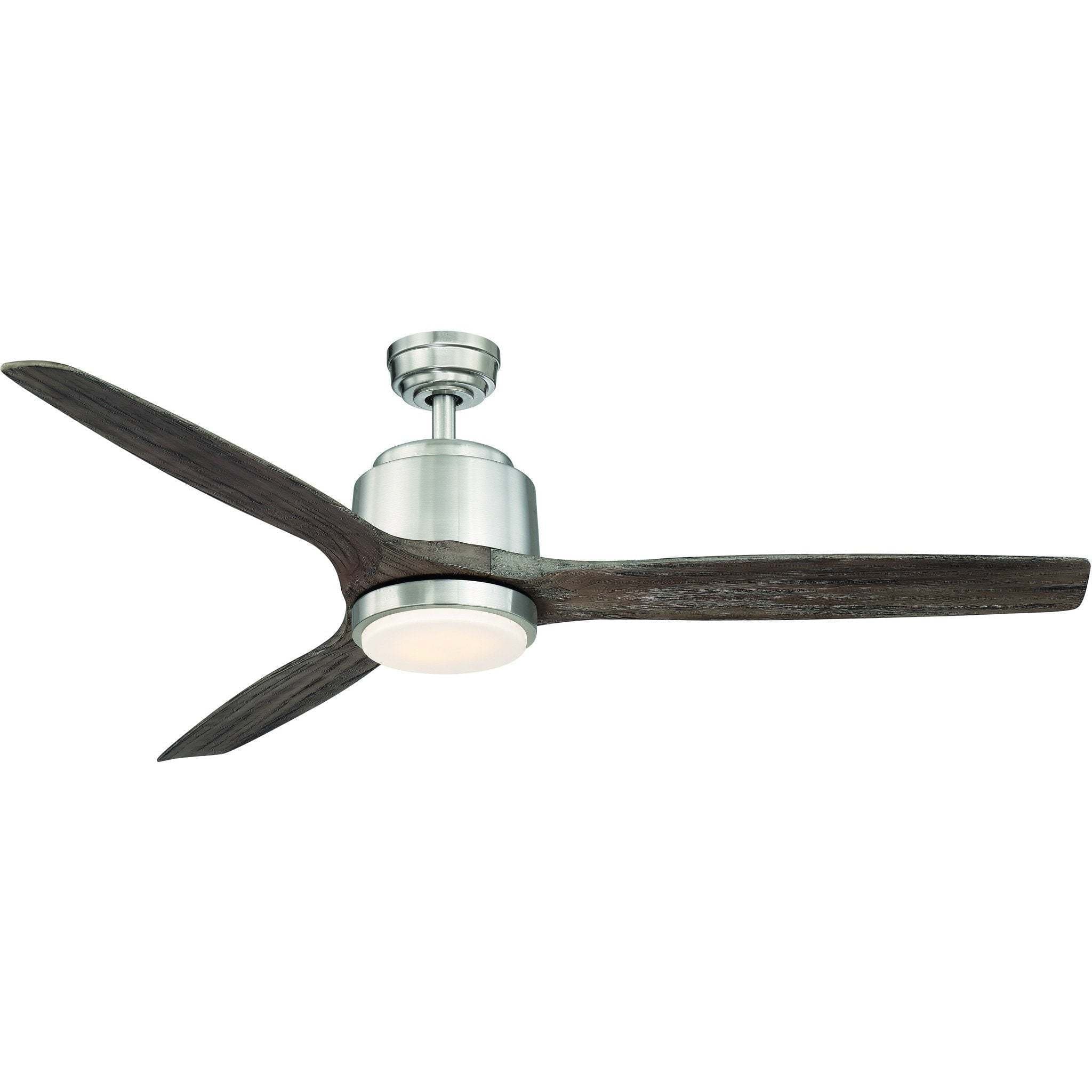 Reya 56" Nickel Ceiling Fan - Image 1
