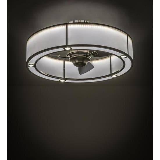 Meyda Tiffany 36"W Smythe Craftsman Chandel-Air Ceiling Fan - 165941