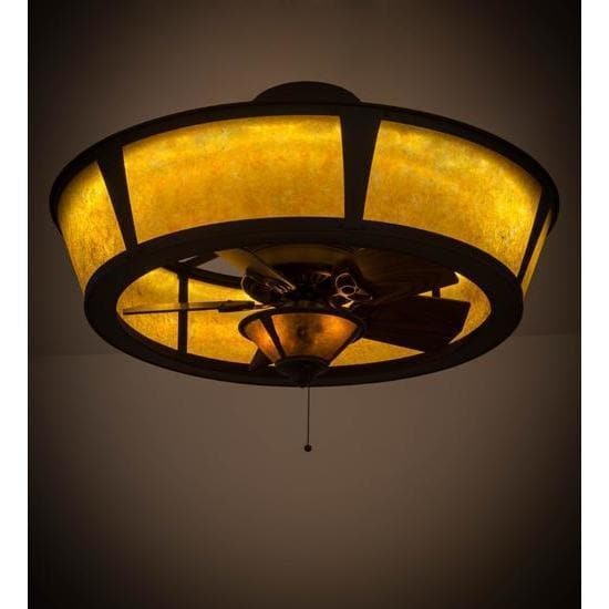 Meyda Tiffany 42" Wide Sutter Chandel-Air Ceiling Fan - 178022