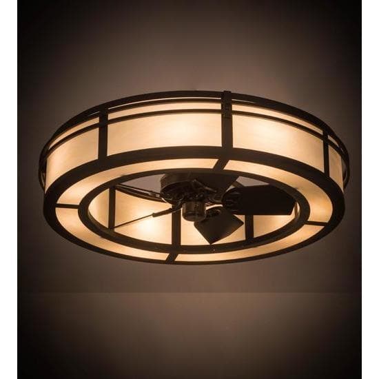 Meyda Tiffany 45"W Sargent Chandel-Air Ceiling Fan - 181177
